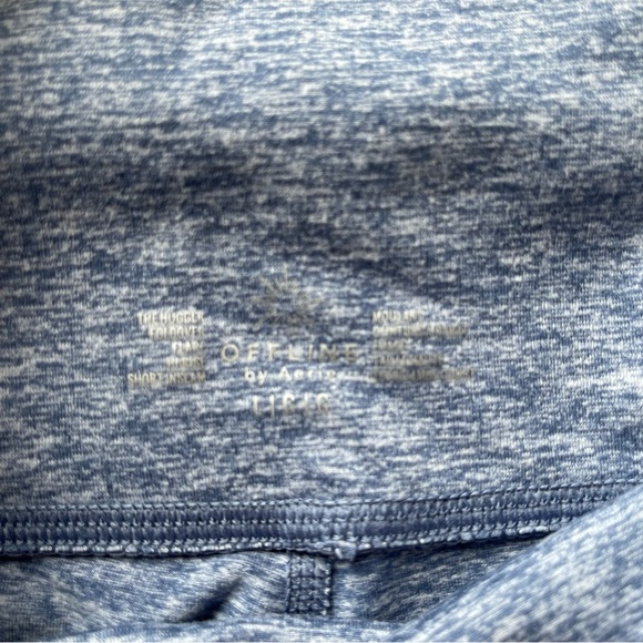 Offline By Aerie The Hugger High Waisted Foldover Flare Leggings Size L short. - Picture 4 of 9